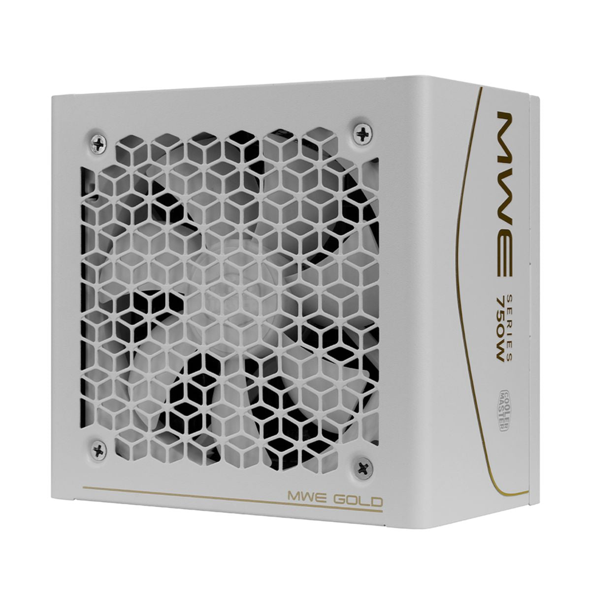 FUENTE DE PODER COOLER MASTER (MPM-75F4-AFG-C3W0CUS) MWE GOLD V4 750, FULL MODULAR, W/US CORD,BLANCO