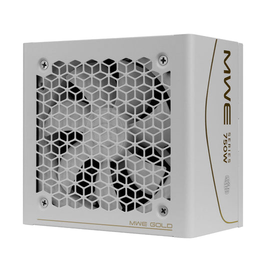 FUENTE DE PODER COOLER MASTER (MPM-75F4-AFG-C3W0CUS) MWE GOLD V4 750, FULL MODULAR, W/US CORD,BLANCO