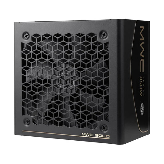 FUENTE DE PODER COOLER MASTER (MPM-85F4-AFG-C3B0CUS) MWE GOLD V4 850, FULL MODULAR,W/US CORD,NEGRO
