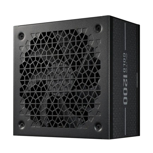 FUENTE DE PODER COOLER MASTER (MPW-C001-AFAG-BUS) ELITE GOLD 1200W MODULAR,A/US CORD,NEGRO