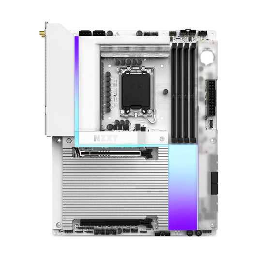 MOTHERBOARD NZXT N9 Z890 WHITE RGB LGA 1851 WIFI 7 DDR5 ATX