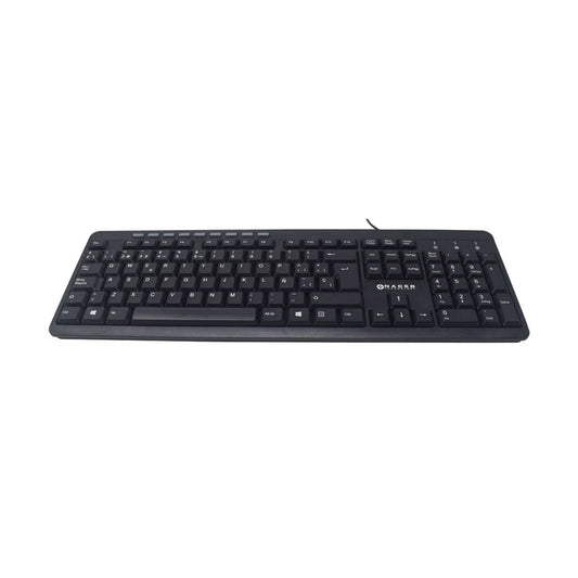 TECLADO NACEB (NA-0109) MULTIMEDIA,USB 2.0,NEGRO