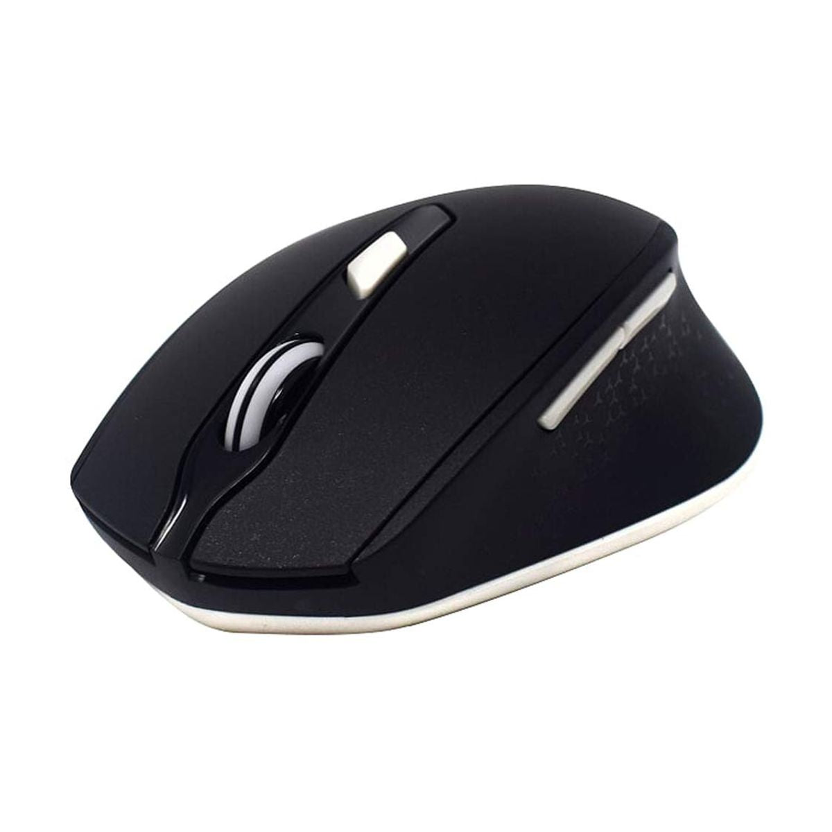 Mouse Naceb Technology NA-0119N - Negro, 6 botones, Inalambrico, 1200 - 2400 DPI