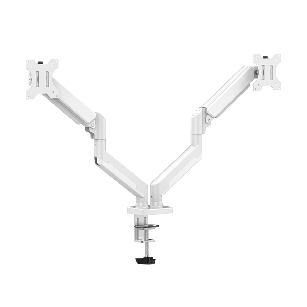 SOPORTE P/MONITOR NACEB (NA-0215) 2 MONITORES, ARTICULADO, 10"-32", 10KG, VESA, BLANCO