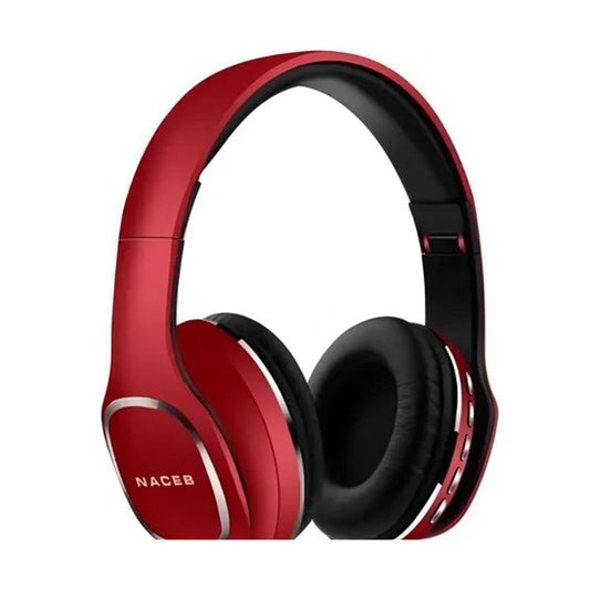 Diadema Bluetooh Cetus Naceb Technology NA-0307R - Rojo, Bluetooth