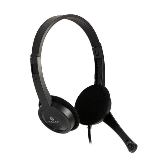 AUDIFONOS NACEB (NA-0316) DIADEMA,MICROFONO,3.5,NEGRO