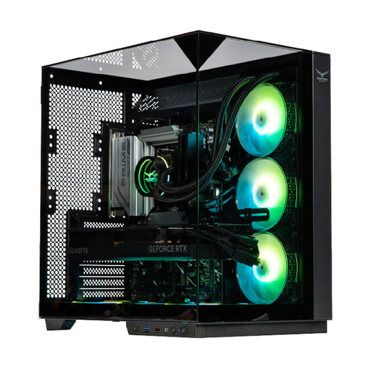 GABINETE NACEB (NA-0639) GAMER M-ATX, ITX, CRISTAL TEMPLADO / LATERAL, FRONTAL Y SUPERIOR, NEGRO