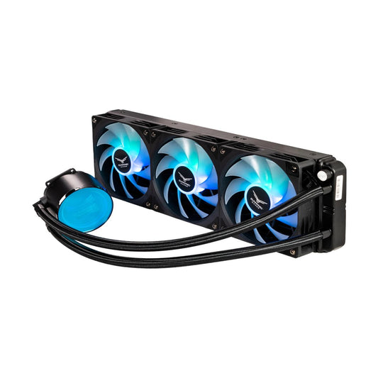 VENTILADOR P/CPU NACEB (NA-0652) ARTICO 360, 360MM, 3*FAN, ARGB, ENFRIAMIENTO LIQUIDO