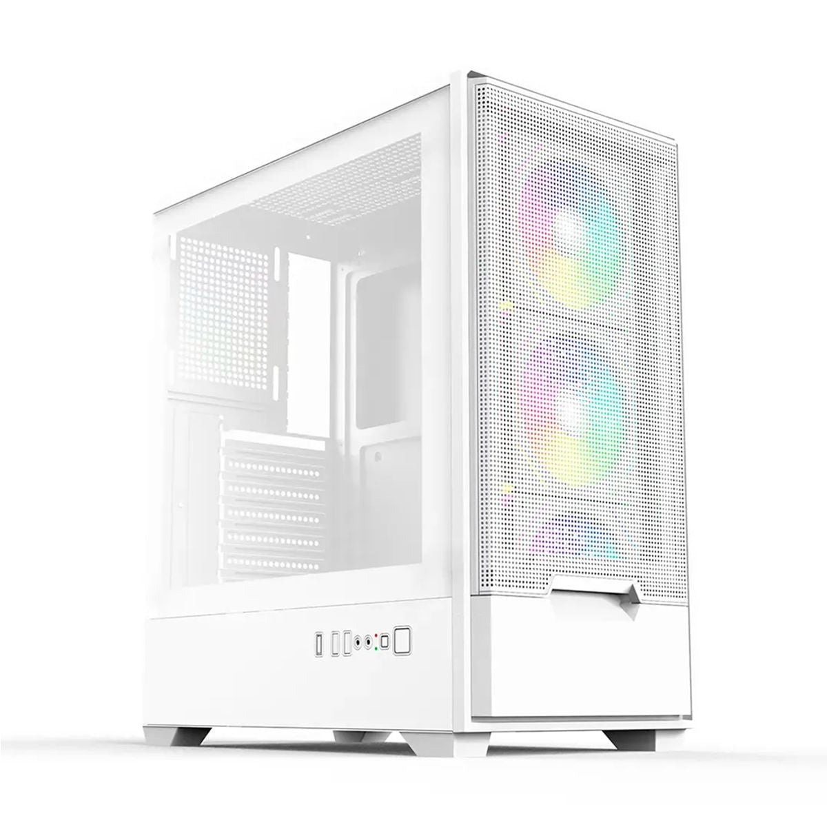 Gabinete NACEB  GAMER ATX STELLA BLANCO NA-0658B - 