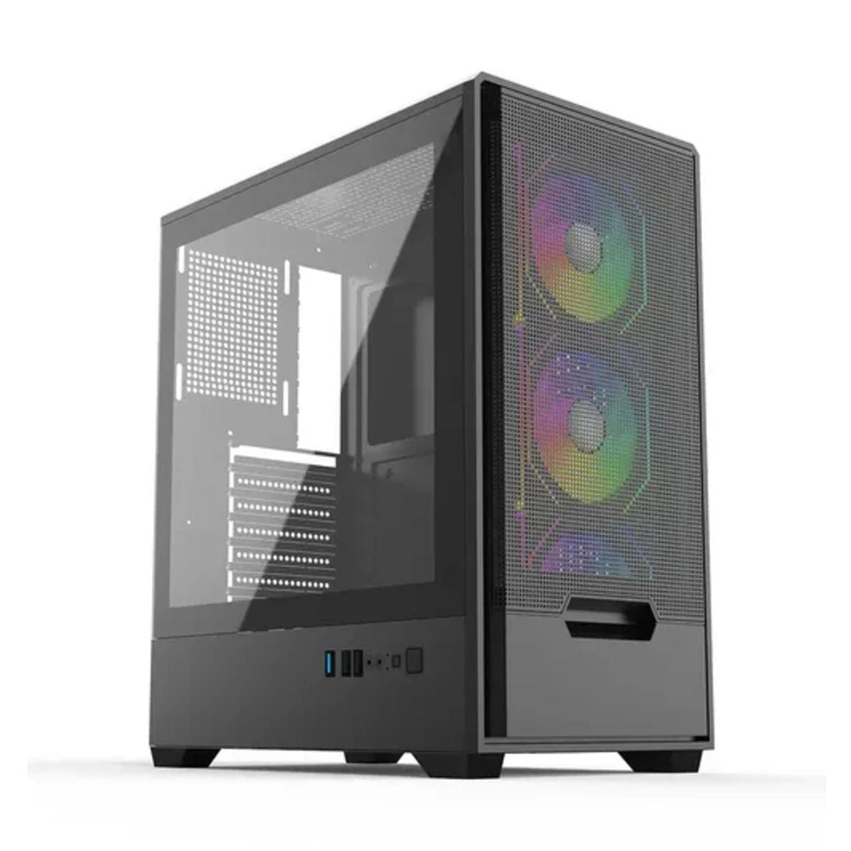 Gabinete NACEB GAMER ATX STELLA NEGRO NA-0658N - 
