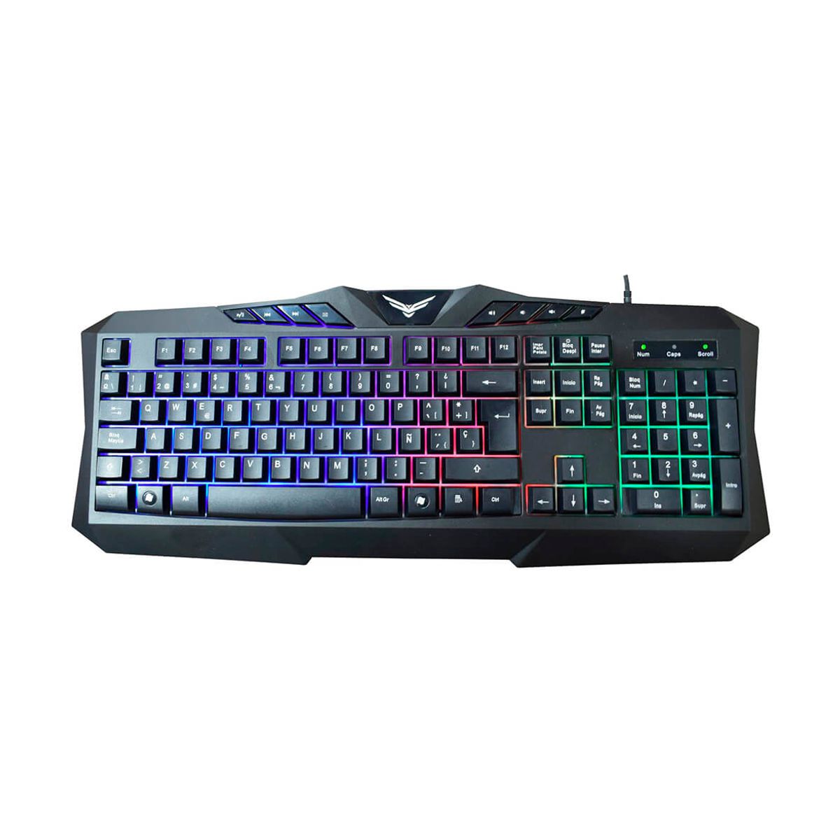 Teclado Gaming Naceb Technology NA-0912 - USB, Negro