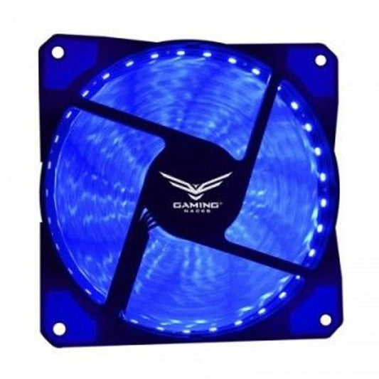 VENTILADOR P/ GABINETE NACEB (NA-0919A) 120MM, 1200RPM, LED Y ABS AZUL