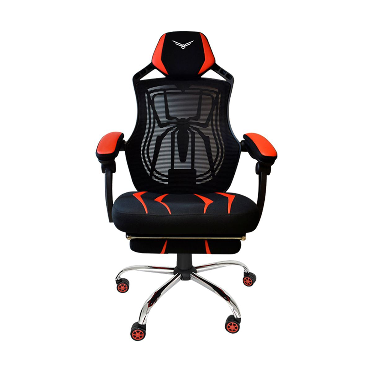 Silla Gaming Naceb Technology NA-0928 - Gamer, Asiento acolchado, Negro/Rojo