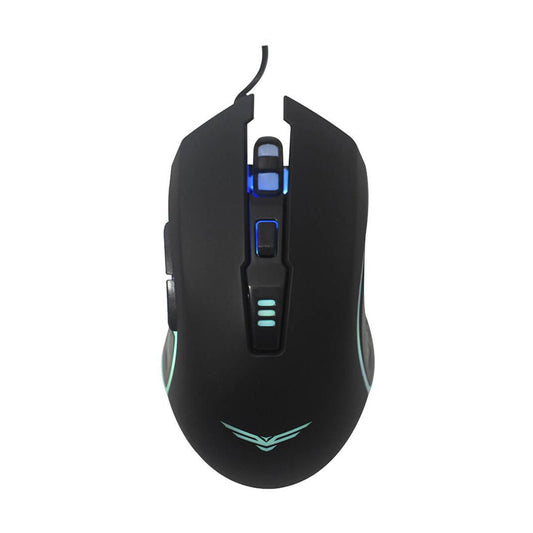 MOUSE GAMING NACEB (NA-0937) HORUS,RGB, 1000 DPI,USB,NEGRO