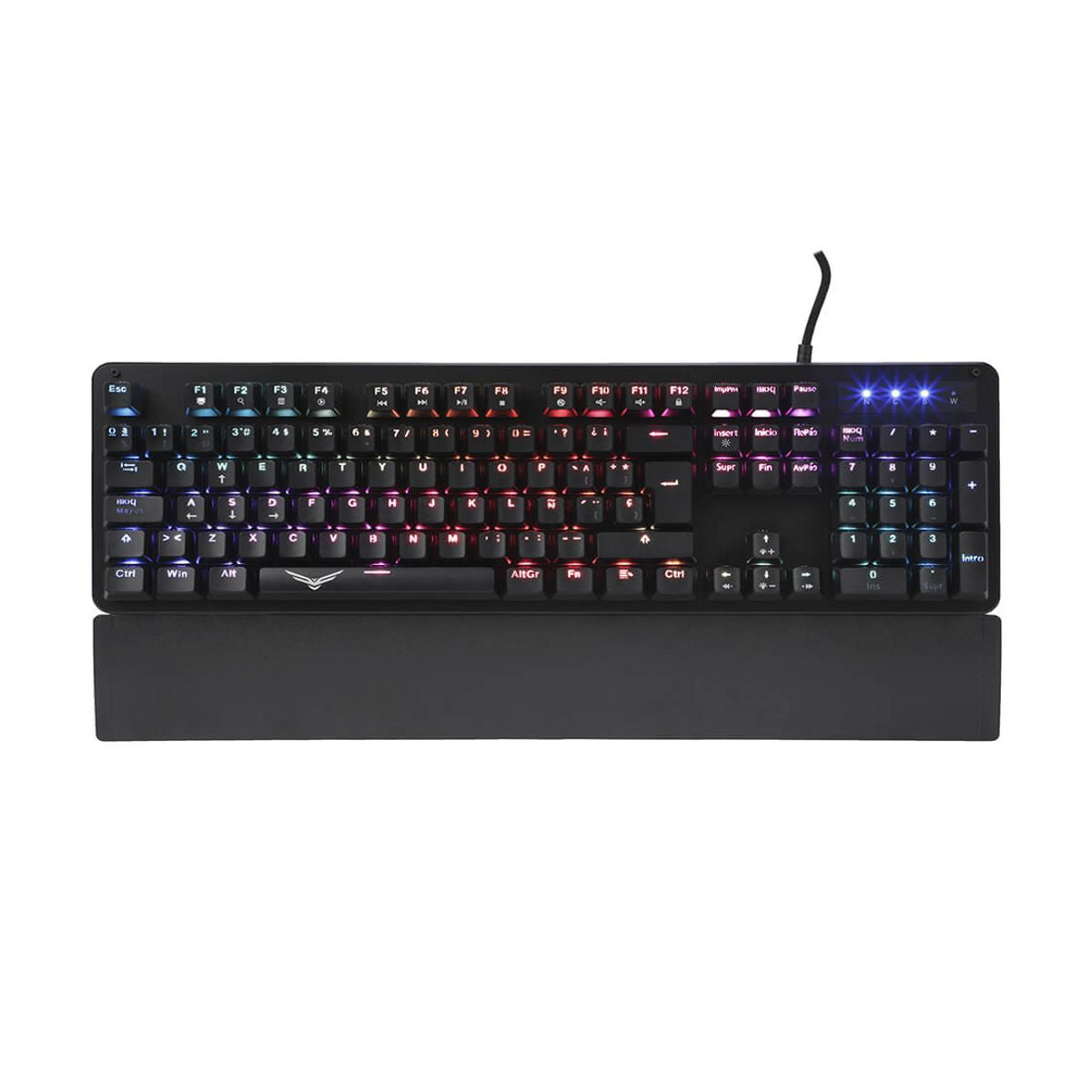 Teclado Mecanico Black Cobra Naceb Naceb Technology NA-0944 - USB, Negro, Alambrico