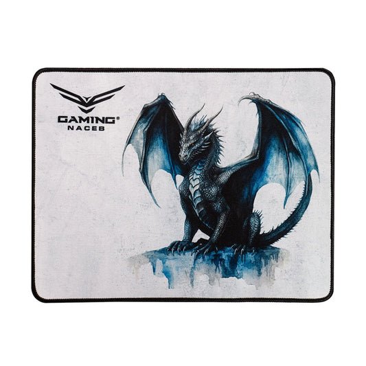 MOUSE PAD NACEB (NA-0977) DRAGOX II MICROFIBRA, BASE DE CAUCHO ANTIDESLIZANTE, S, 32.6*25CM