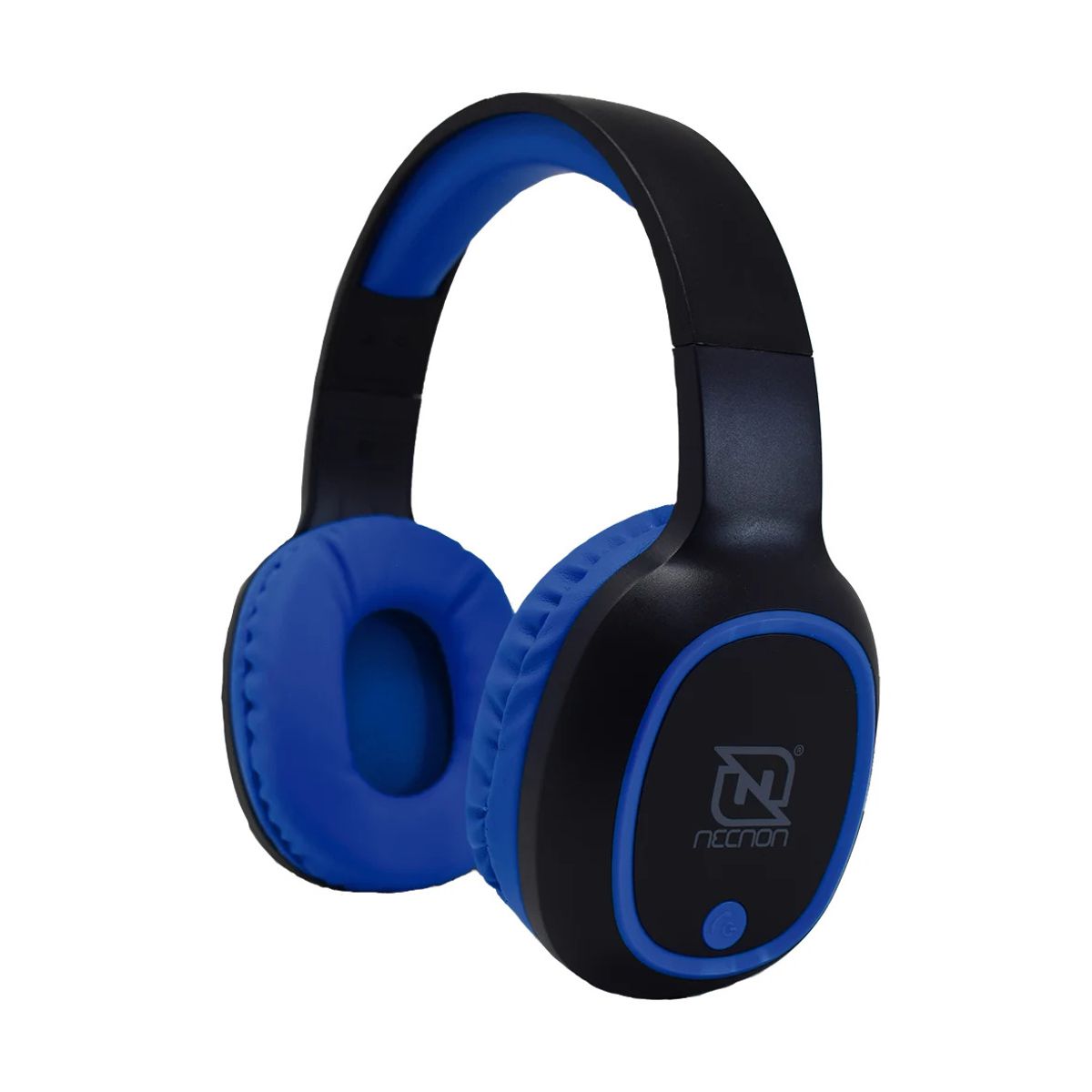 AUDIFONOS OVER-EAR BLUETOOTH NBH-04 PRO ALTA POTENCIA RADIO FM MICRO SD 3.5MML MANOS LIBRES NEGRO/AZUL - 