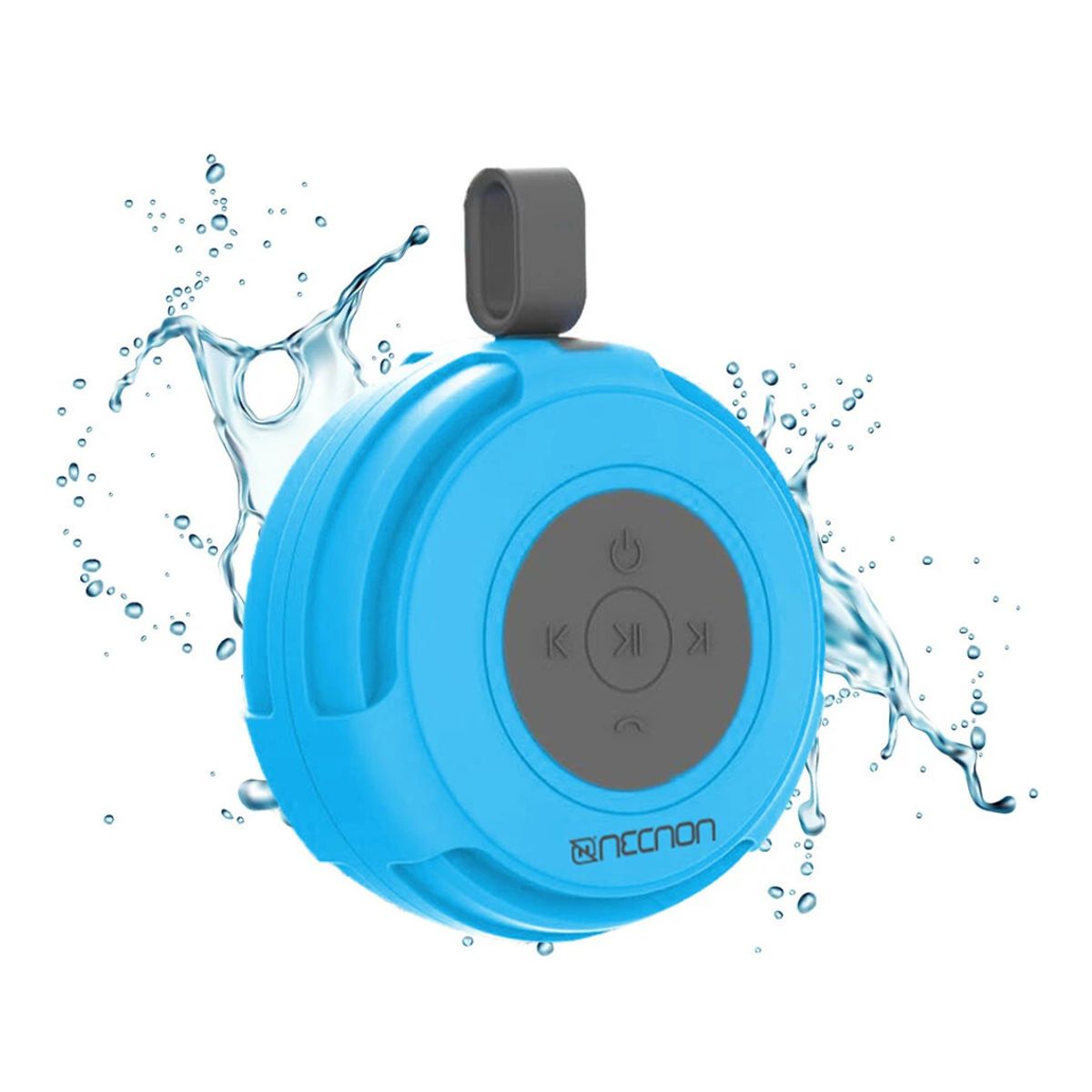 Bocina Inalambrica NECNON Modelo NB-04W PRO contra salpicaduras - azul