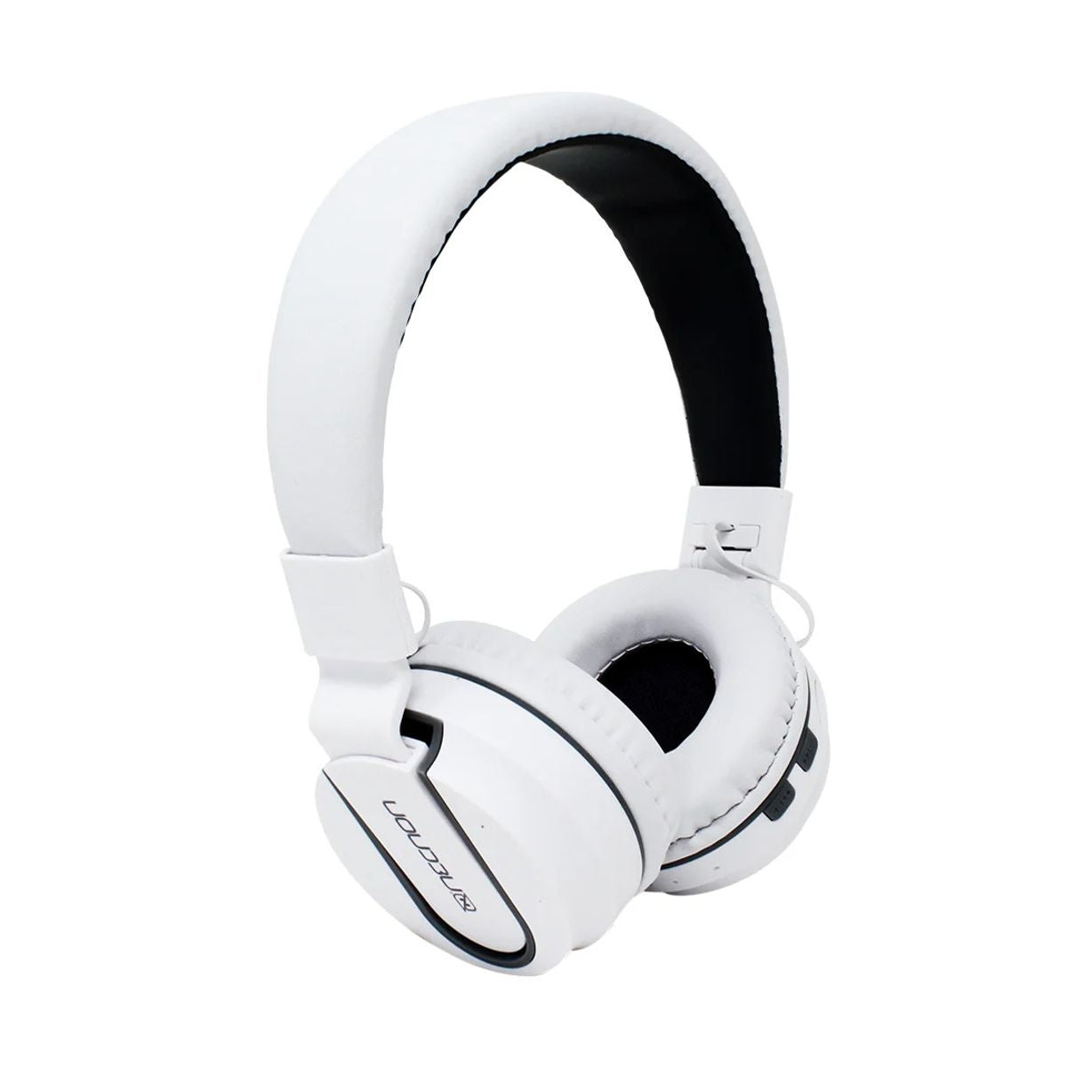 AUDIFONOS OVER-EAR BLUETOOTH NBH-05 MEGA BASS RADIO FM MICRO SD 3.5MML MANOS LIBRES RUBBERIZED BLANCO - 