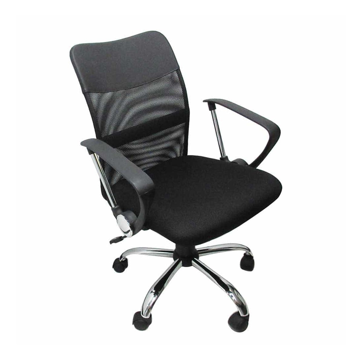 Silla de Oficina Nextep NE-650E, de Altura Ajustable, Reclinable, Tela, Base Giratoria