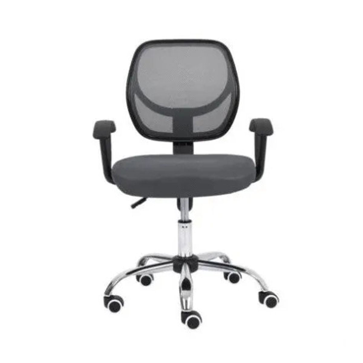 Silla de Oficina Nextep NE-650SG de Altura Ajustable Tela Gris Base