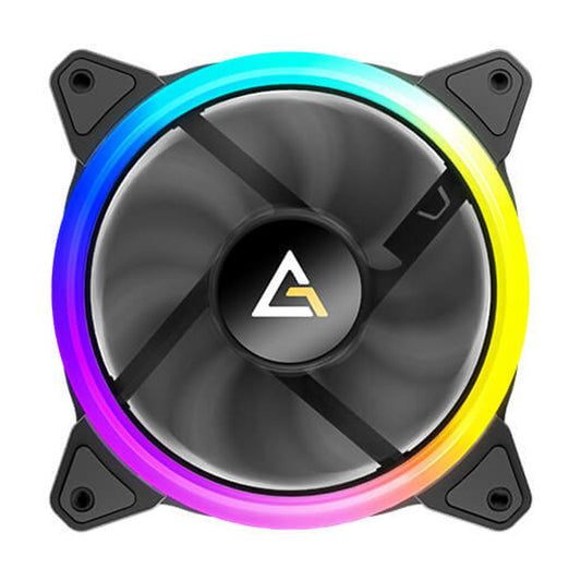 VENTILADOR P/GABINETE ANTEC (NEON 120 ARGB) 1 FAN 120MM ARGB,1600 RPM,NEGRO