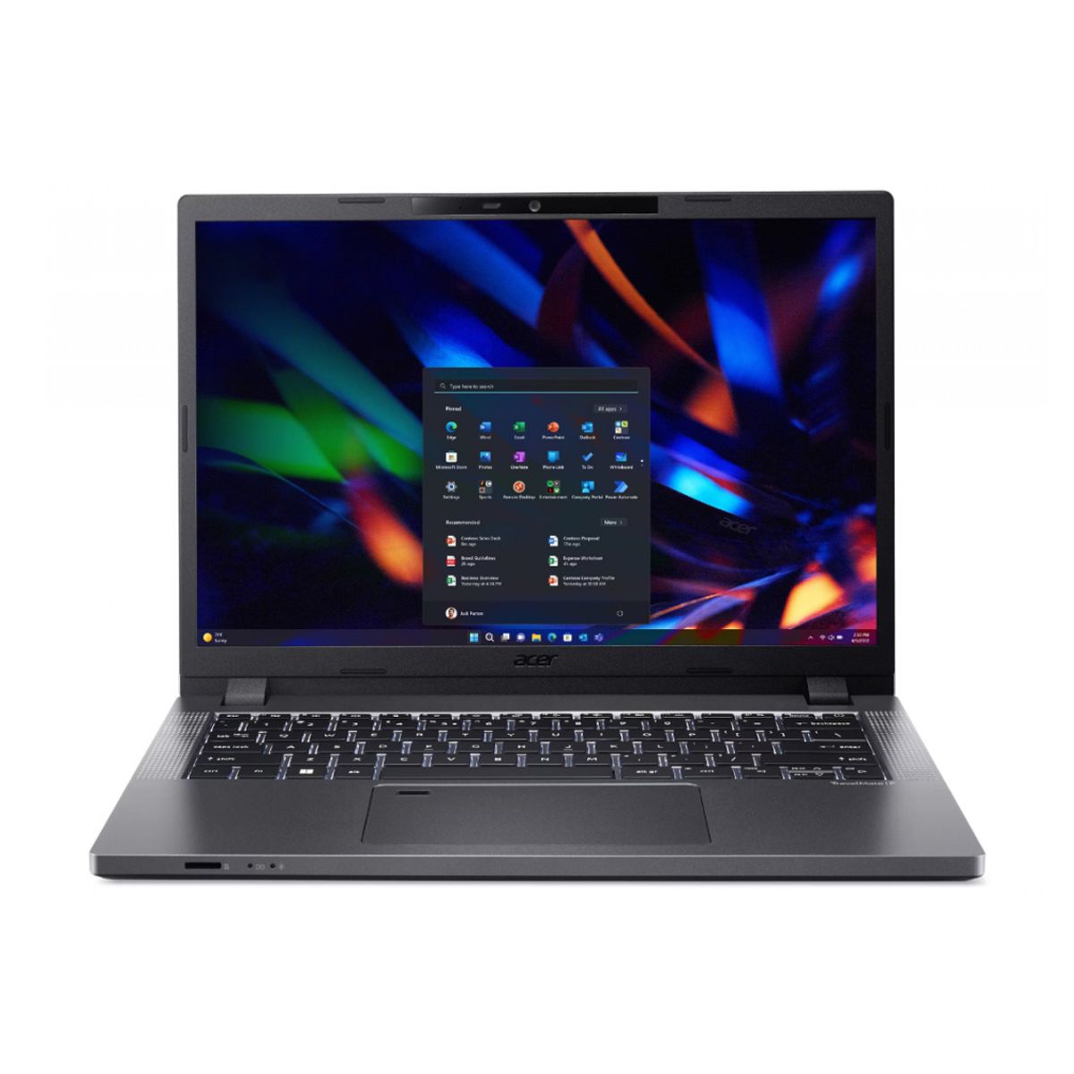 LAPTOP ACER TRAVELMATE P2 CORE I5-1335U; 14 WUXGA IPS; 8GB RAM; 512GB SSD; FINGERPRINT; WIN 11 PRO; 1 ANO DE GARANTIA + 1 ANO CONTRA ROBO; GRIS ACERO - 