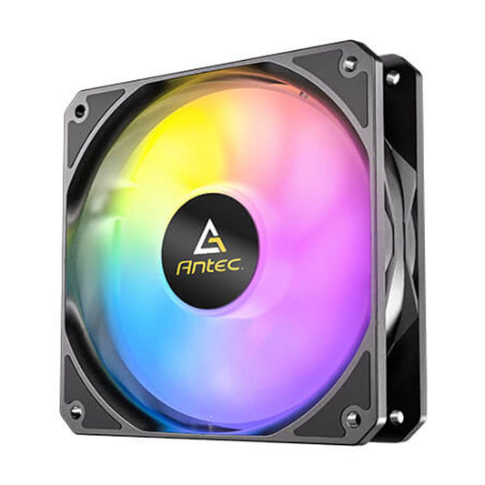 VENTILADOR P/GABINETE ANTEC (P12 PWM ARGB_3PK) 3 FAN 120MM ARGB,1500RPM,NEGRO