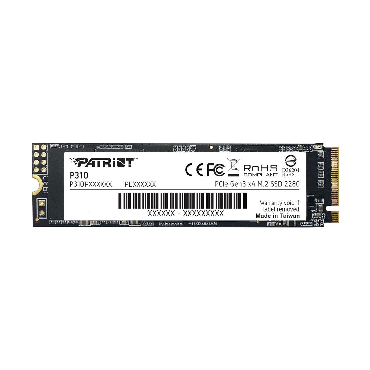 UNIDAD SSD M.2 PATRIOT 960GB (P310P960GM28) P310, NVME, 2280