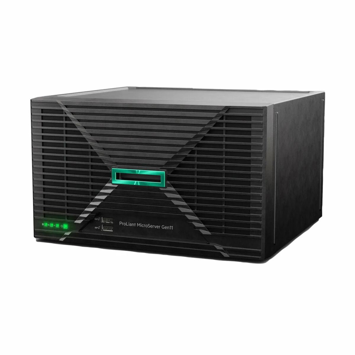 HPE ProLiant MicroServer Gen11 6325P 3.5GHz 4c 1P 1x16GB-RAM con dos discos duros de 1TB - 