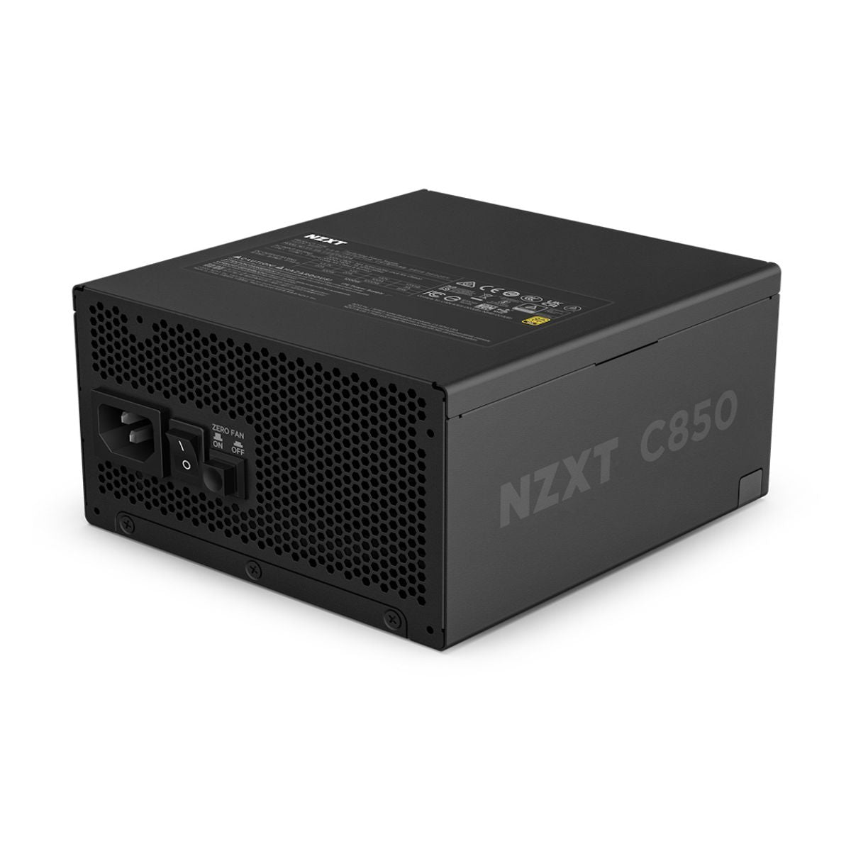 FUENTE DE PODER NZXT (PA-8G2BB-US) 850W 80 PLUS GOLD, C850, ATX 3.1, FULL MODULAR, NEGRO
