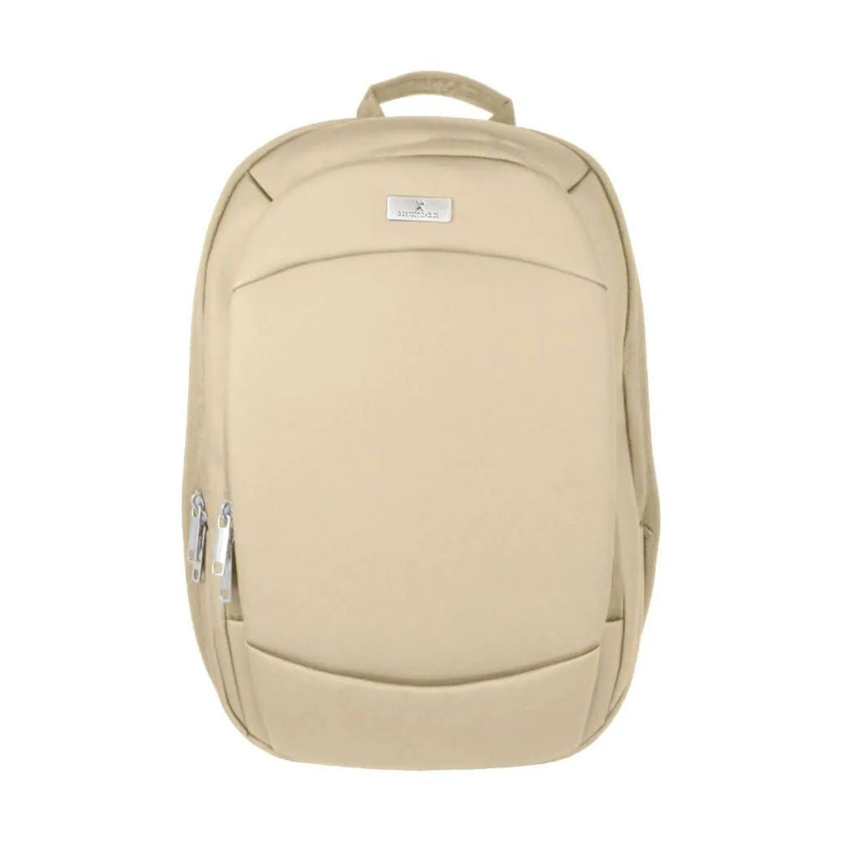 PC-085096 Mochila para laptop 15.6 Anti-salpicaduras Expandible Modelo Obsidia Color Taupe | PERFECT CHOICE: Perfecta para laptops de hasta 15.6 Pulgadas - 