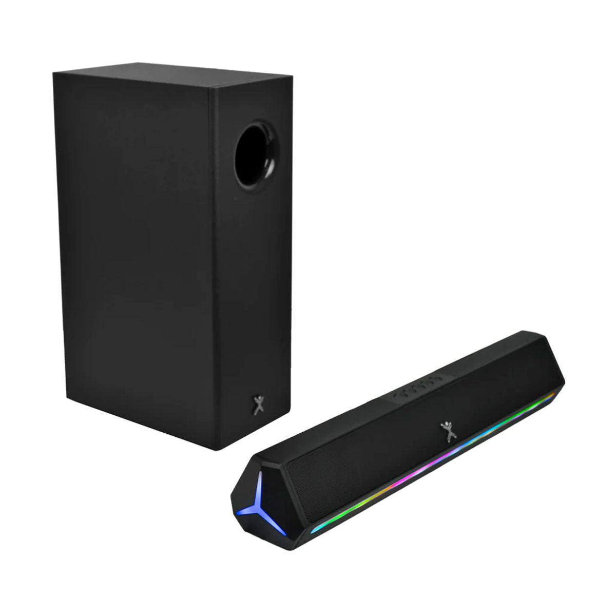 Barra de Audio con luz RGB y Subwoofer 70W Emphoria | PERFECT CHOICE - 