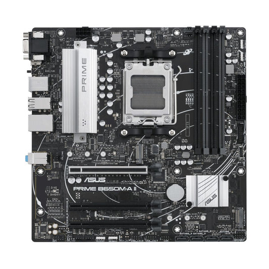 MOTHERBOARD ASUS (PRIME B650M-A II) SOCKET AM5,4* DDR5,HDMI,DP,VGA, MICRO ATX