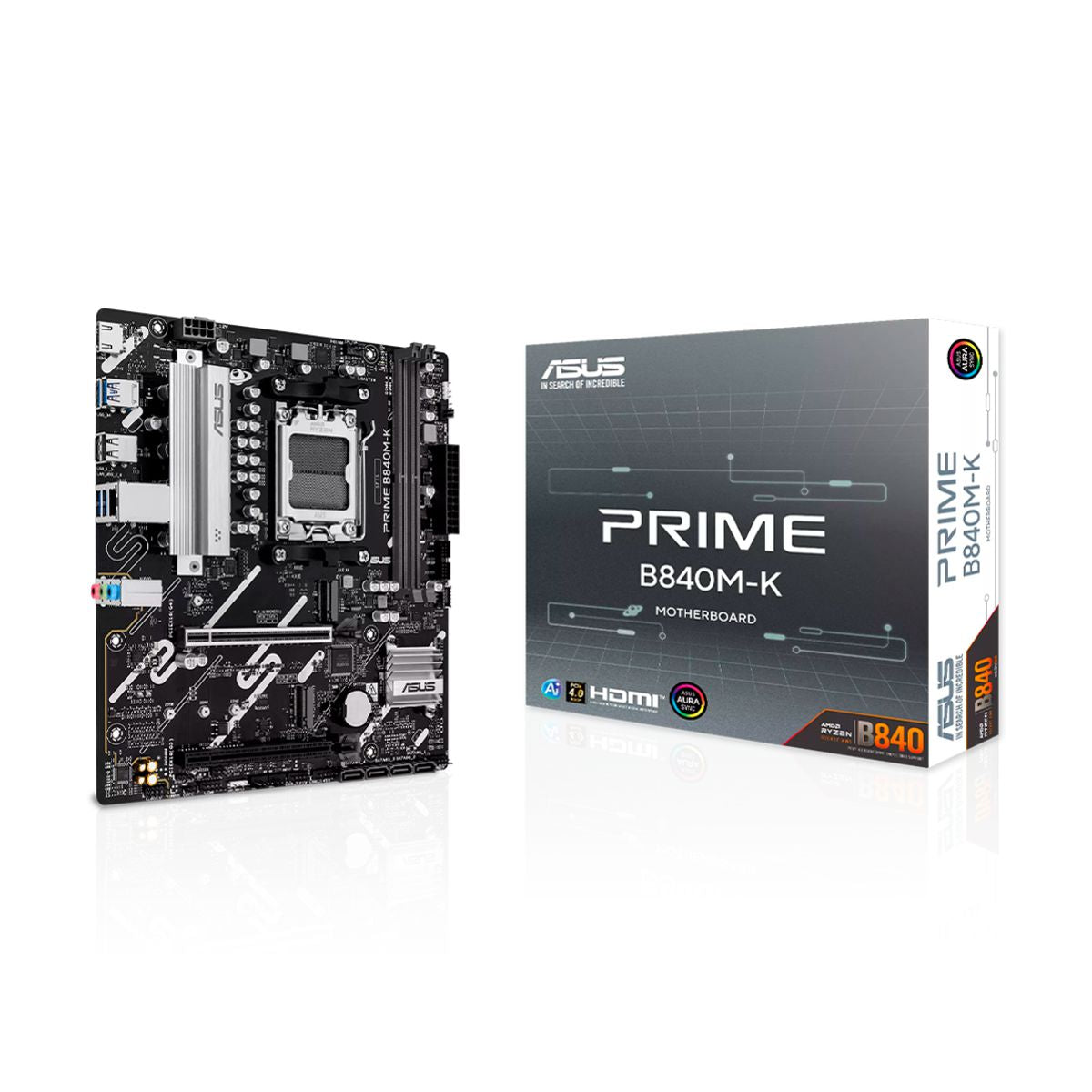 MOTHERBOARD ASUS (PRIME B840M-K) SOCKET AM5, 2*DDR5, HDMI, MICRO ATX
