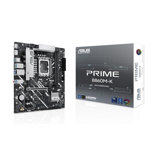 MOTHERBOARD ASUS (PRIME B860M-K) SOCKET 1851, 2*DDR5,HDMI,DP,PCIE-5.0,MICRO ATX