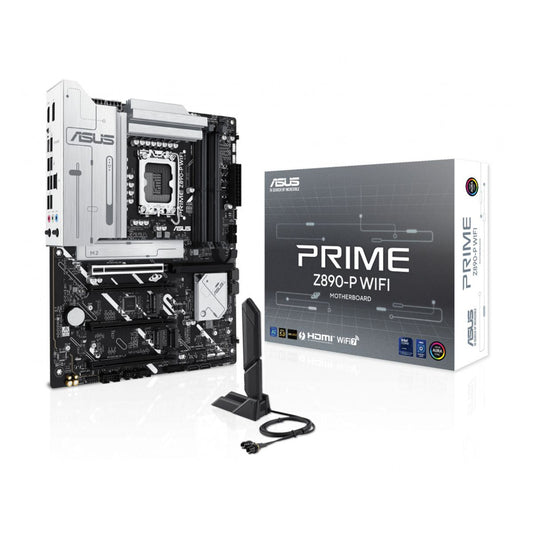 MB ASUS PRIME Z890-P WIFI - ATX, LGA 1851, Intel Core Ultra serie 2, 192GB, DDR5, HDMI/DP
