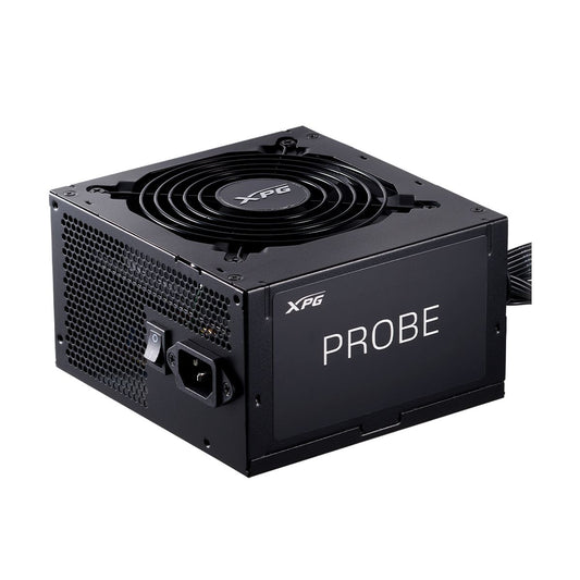 Fuente de Poder XPG PROBE - 700W, No modular. Clasificacion 80 PLUS BRONZE. Color NEGRO. PROBE700B-BKCUS