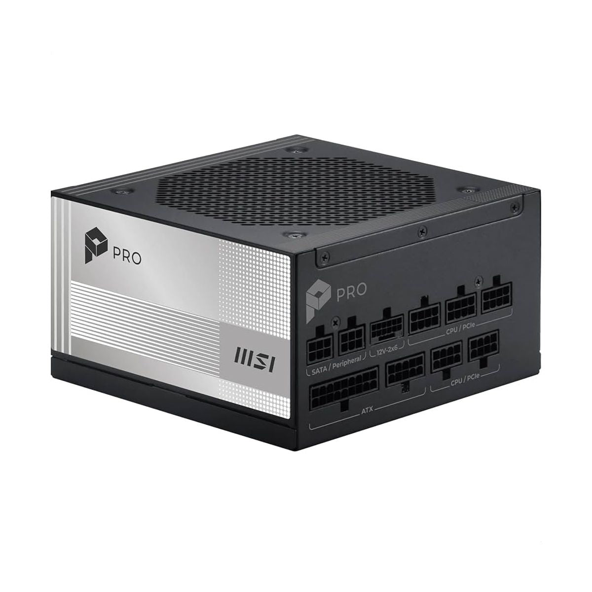FUENTE DE PODER MSI (PRO A850PL PCIE5) 850W, PCI 5.1, FULL MODULAR, 80 PLUS PLATINIUM, PFC, ATX