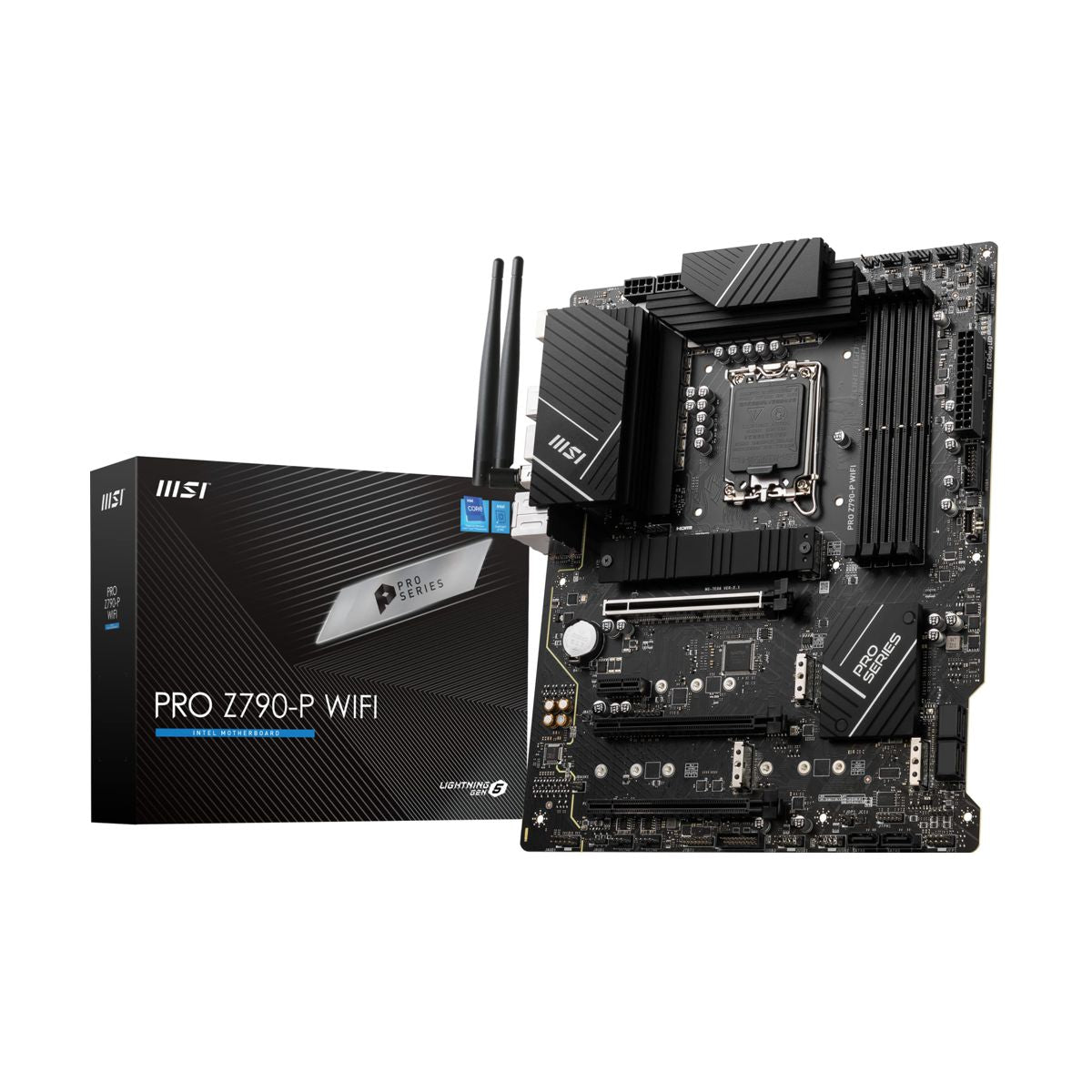 MOTHERBOARD MSI (PRO Z790-P WIFI)SOCKET 1700,4*DDR5 5333,HDMI,DP,4*M.2,ATX