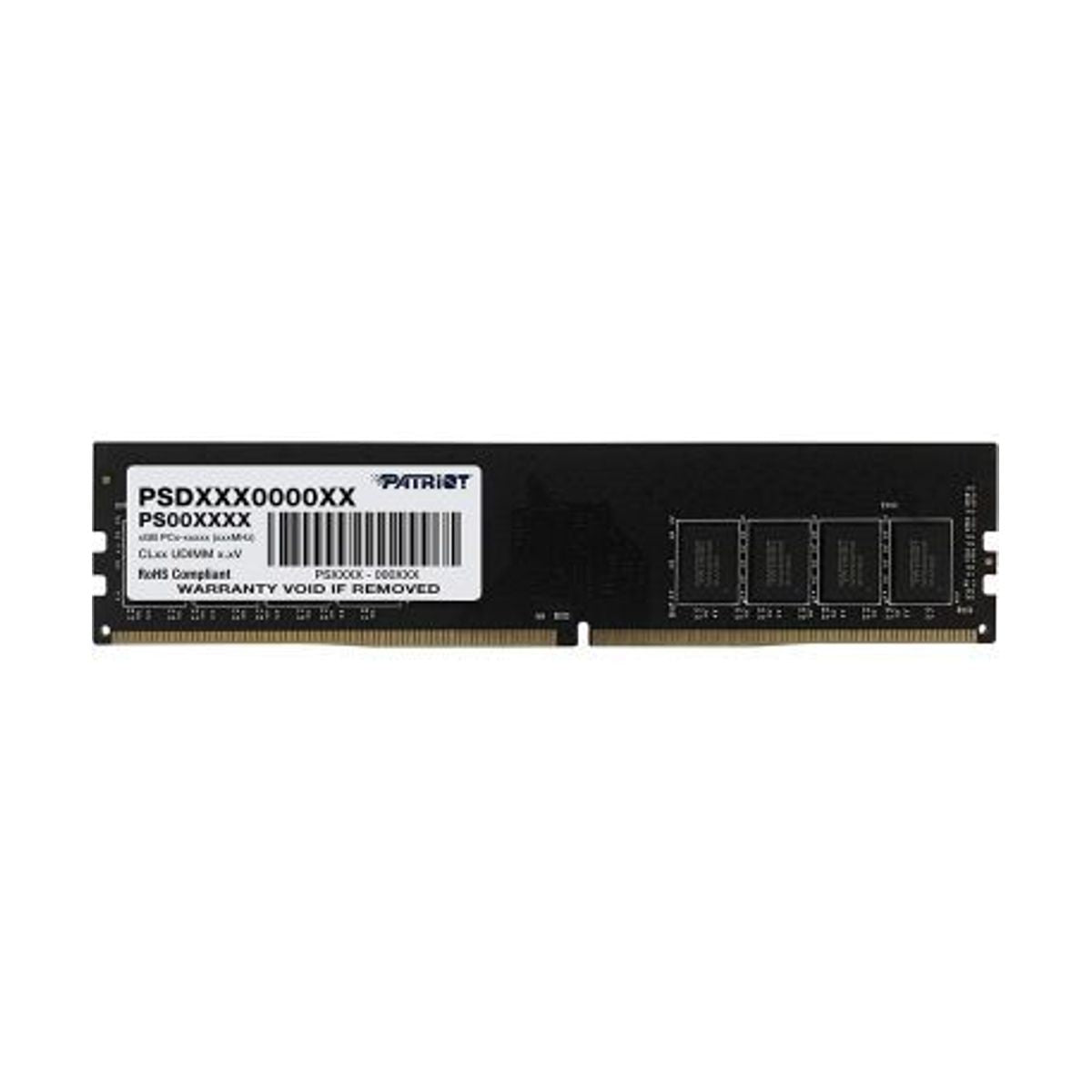 MEMORIA DIMM DDR4 PATRIOT (PSD416G24002) SIGNATURE 16GB (1X16GB) 2400MHZ CL17, NON-ECC