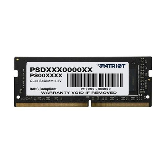 MEM DDR4 SODIMM PATRIOT SIGNATURE 16GB (1X16GB) 3200MHz CL22 