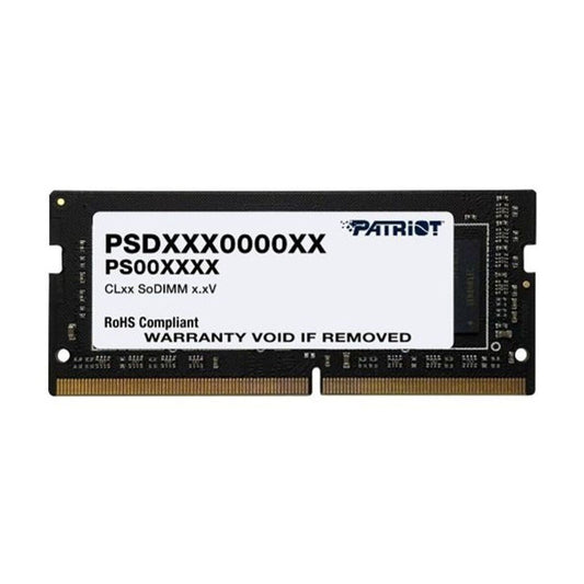 MEMORIA SODIMM DDR4 PATRIOT (PSD432G32002S) SIGNATURE 32GB (1X32GB) 3200MHZ CL22