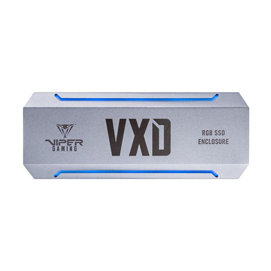 GABINETE P/SSD M.2 PATRIOT (PV860UPRGM) VXD 860 RGB PCI-E 3.0, USB-C