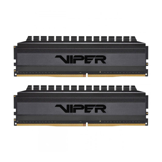 MEMORIA DIMM DDR4 PATRIOT (PVB416G320C6K) VIPER 4 BLACKOUT 16GB 3200MHZ (2X8GB), BLACK HEATSINK,CL16