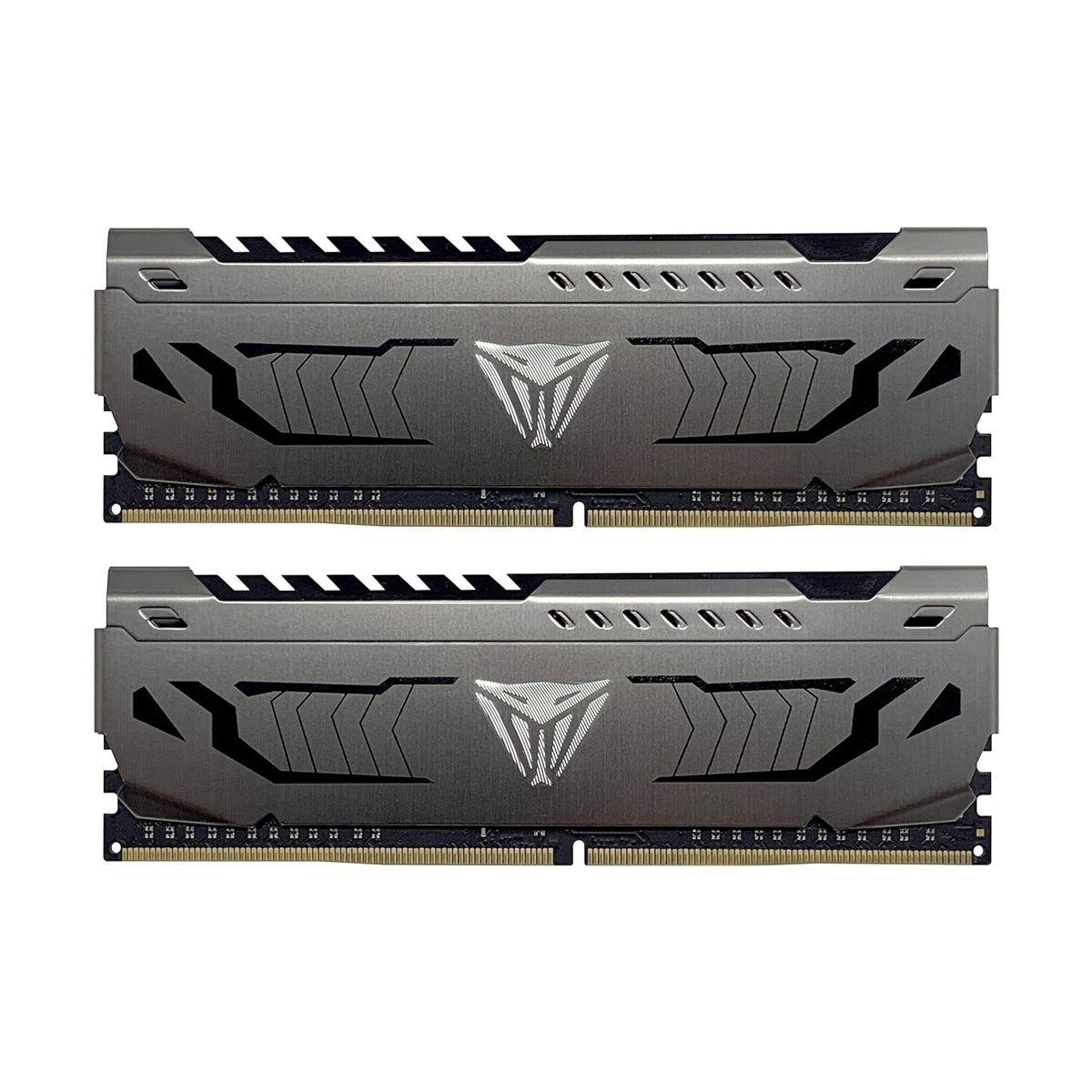 MEMORIA DIMM DDR4 PATRIOT (PVS432G320C6K) VIPER STEEL, 32GB KIT (2X16GB) 3200MHZ CL16, GRAY