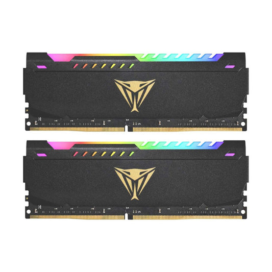 MEMORIA DIMM DDR4 PATRIOT (PVSR416G360C0K) VIPER STEEL RGB 16GB 3600MHZ, KIT (2X8GB)CL 20