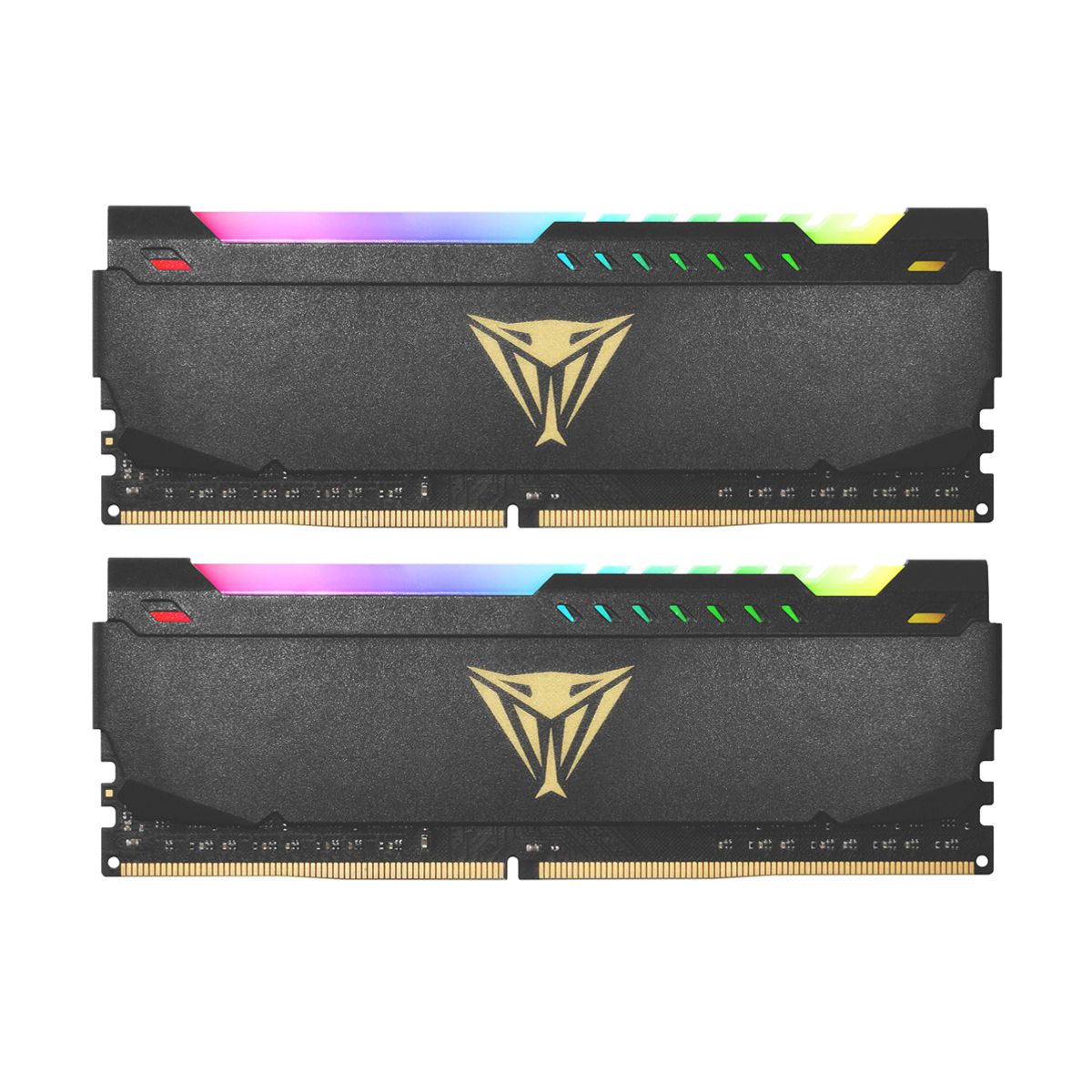MEMORIA DIMM DDR4 PATRIOT (PVSR416G360C8K) VIPER STEEL RGB 16GB 3600 MTS, KIT (2X8GB), CL18, BLACK HS