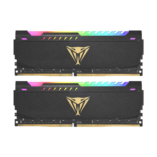 MEMORIA DIMM DDR4 PATRIOT (PVSR464G320C8K) VIPER STEEL RGB 64GB KIT (2X32GB) 3200MHZ CL18