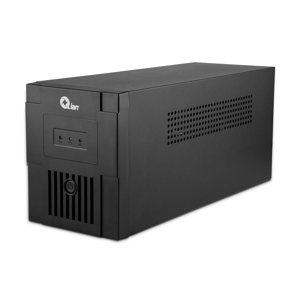 QIAN NO BREAK/UPS 1000VA - CAPACIDAD 1000VA Y 500W DE VOLTAJE, RECARGA EN 4 A 6 HORAS, INDICADORES LED Y ALARMA, 4 TOMAS DE CORRIENTE, QEI-1000-01